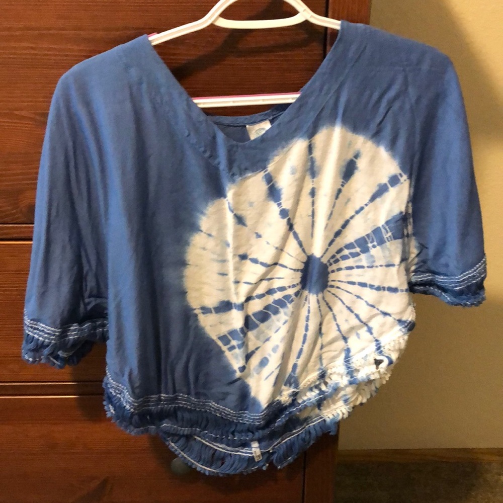 Tie-dye crop top